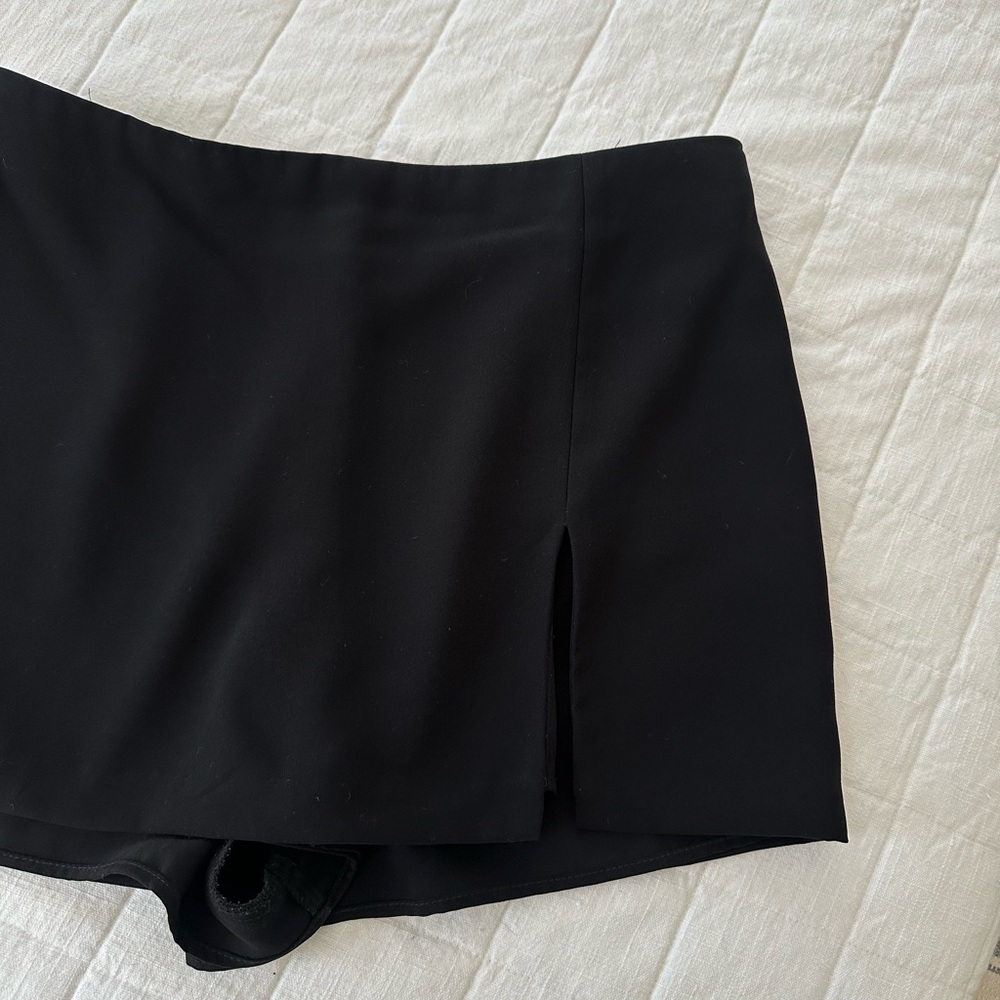 Amanda Uprichard Dale Skort in Black